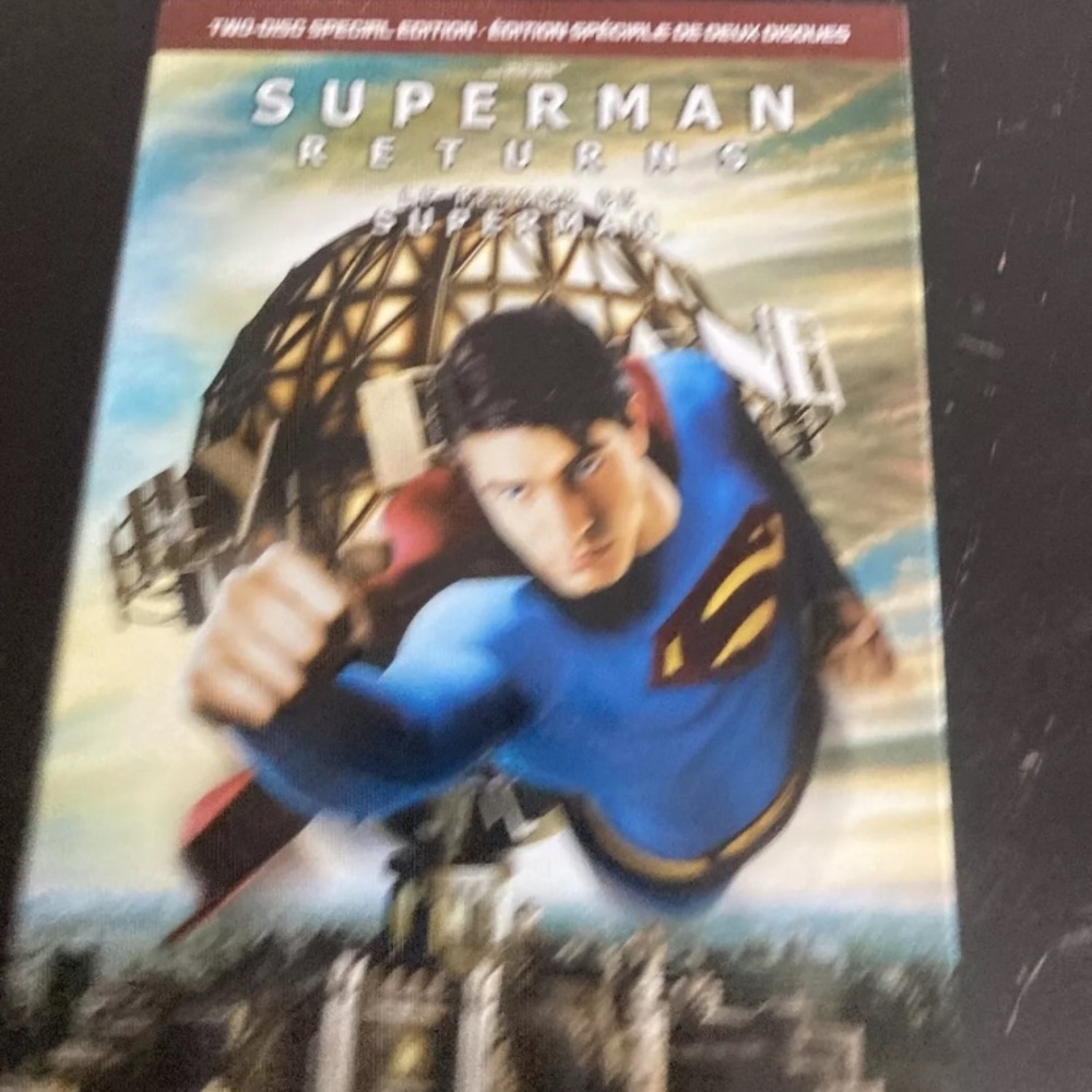DC Comics Superman Returns Blu-ray - Blue and Red